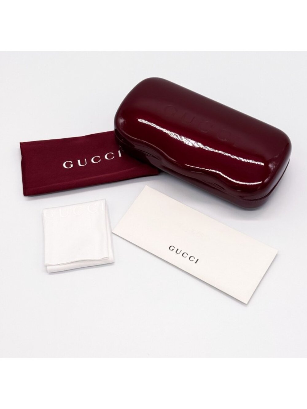 NEW GUCCI SUNGLASSES GG1773S 002 WHITE WOMEN CAT EYE GUCCI EYEWEAR - Picture 10 of 10
